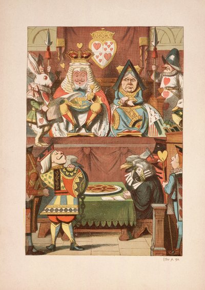 The Trial of the Knave of Hearts, from Alice