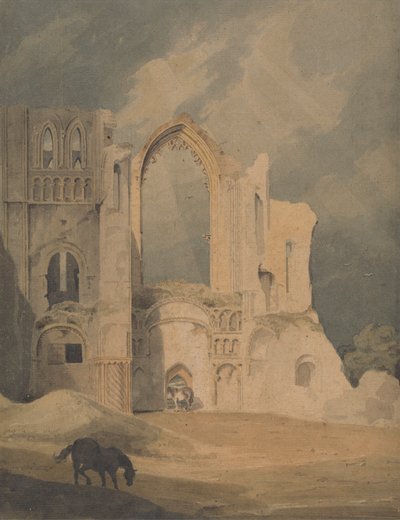 Castle Acre Priory by John Thirtle