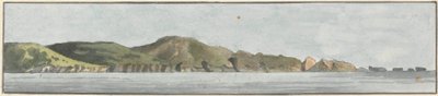 The Start Point, North East by North (one of five drawings on one mount) by John Thomas Serres