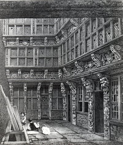 A Magnificent Mansion lately standing in Hart Street, Crutched Friars, published in Smith