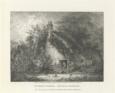 In Green Street, Enfield Highway, Outer Suburb North by John Thomas Smith