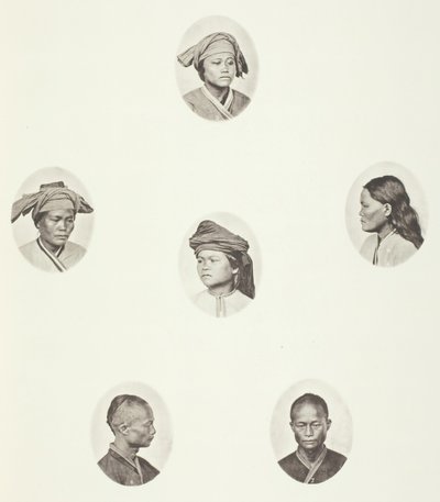 Pepohoan Female Head, c. 1868 by John Thomson