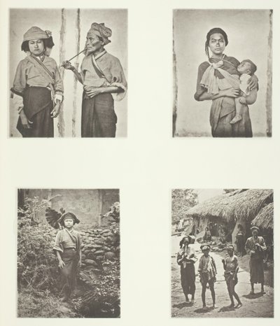 Pepohoan Women, Mode of Carrying Child, Costume of Baksa Women, Lakoli, c. 1868 by John Thomson