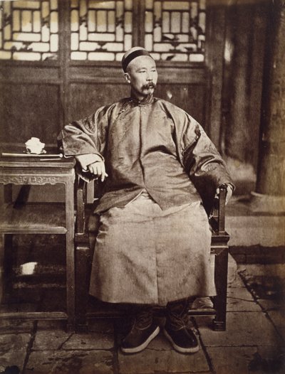 Portrait of Li Hongzhang by John Thomson