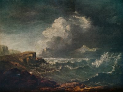 Storm on a Scottish Loch by John Thomson