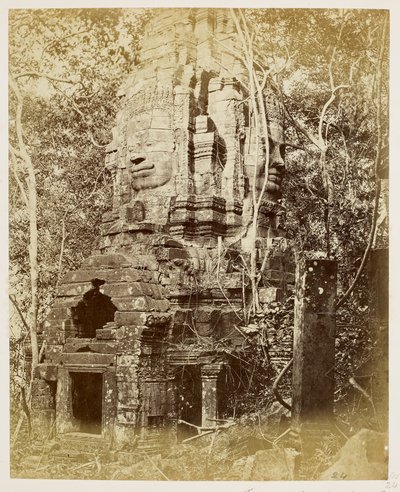 The Bayon Temple, Angkor Thom by John Thomson