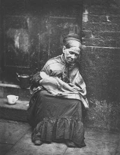 The Crawlers, from Street Life in London, by J. Thomson and Adolphe Smith by John Thomson