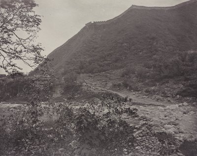 View of the Great Wall, China, c. 1871 by John Thomson