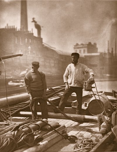 Workers on the 