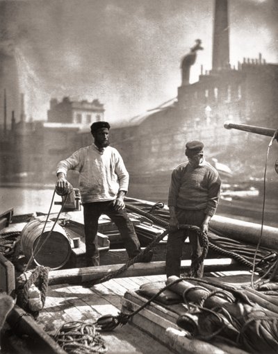 Workers on the 