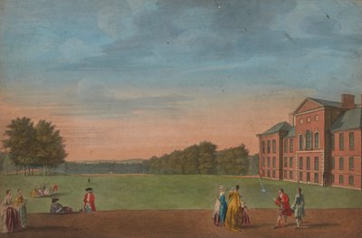 The East Front, with part of the Great Lawn by John Tinney