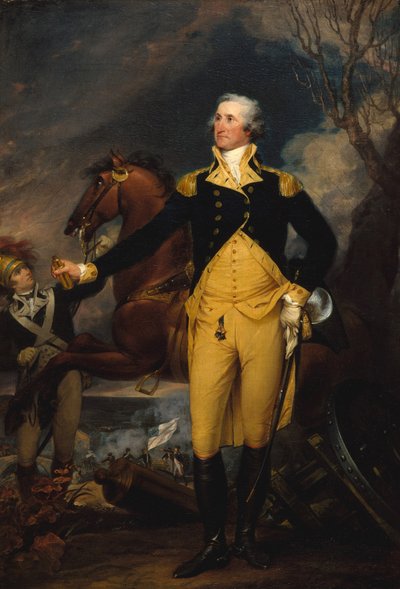 George Washington before the Battle of Trenton, c.1792-94 by John Trumbull