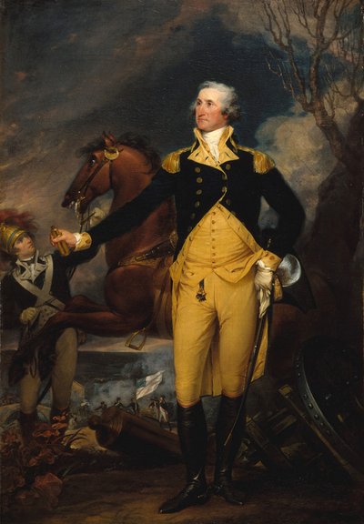 George Washington before the Battle of Trenton, ca. 1792-94 by John Trumbull