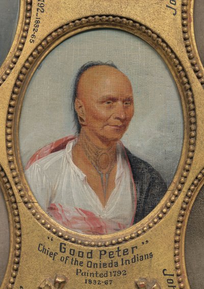 "Good Peter," Chief of the Oneida Indians (ca. 1717-1793) by John Trumbull
