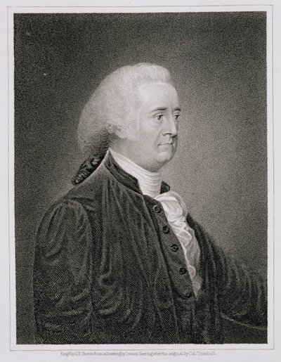 John Rutledge (1739-1800), engraved by G.F. Storm after a drawing of the original by James Herring by John Trumbull