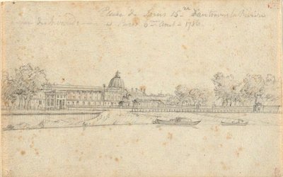 Place de Louis XV by John Trumbull