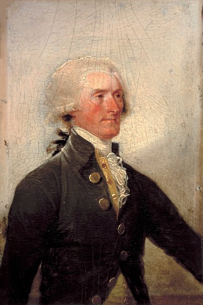 Portrait of Thomas Jefferson by John Trumbull by John Trumbull