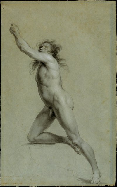 Study from Life: Nude Male by John Trumbull