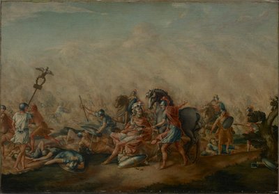 The Death of Paulus Aemilius at the Battle of Cannae by John Trumbull