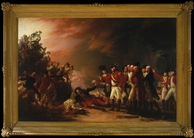 The Sortie Made by the Garrison of Gibraltar, 1789 by John Trumbull