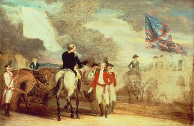 The Surrender of Cornwallis at Yorktown by John Trumbull