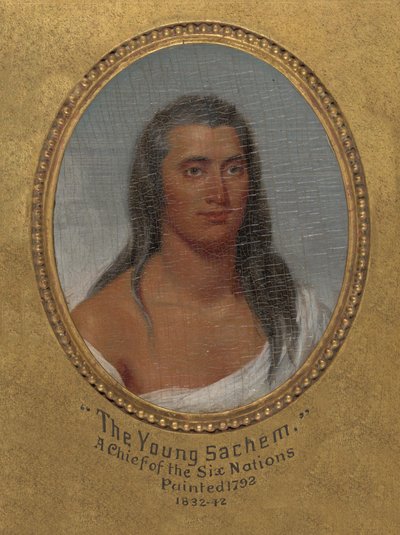 The Young Sachem, A Chief of the Six Nations by John Trumbull