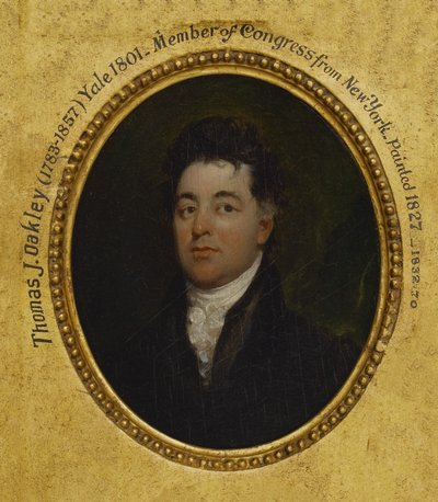 Thomas Jackson Oakley (1783–1857), B.A. 1801 by John Trumbull