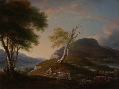 View on the West Mountain near Hartford by John Trumbull