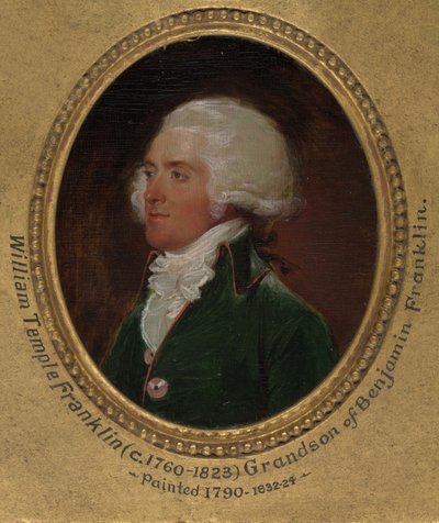 John Flaxman Modeling the Bust of William Hayley by John Trumbull