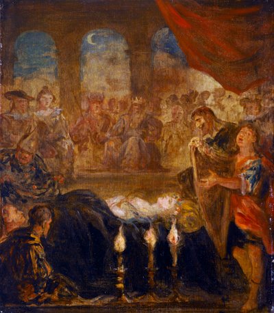 Don Quixote and the Damsel on the Bier by John Vanderbank