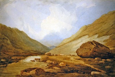 A View in the Pass of Llanberis by John Varley
