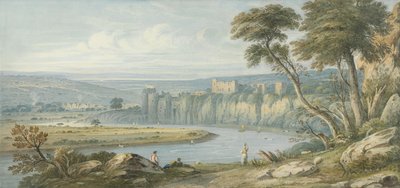 Chepstow Castle by John Varley