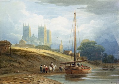 York Minster from near the Ship Builders by John Varley