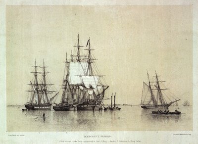 Marine Studies, Merchant Vessels by John Ward