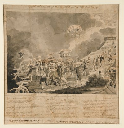 Study for A Miniature of the World in the 19th Century by John Warner Barber