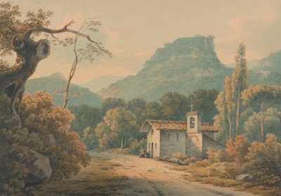 The Hermitage at Frascati by John Warwick Smith