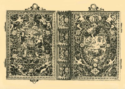 Gold book cover, 19th century by John Watkins