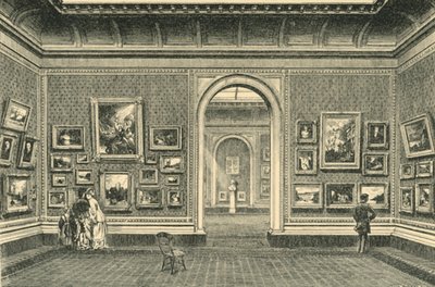 The Sheepshanks Gallery, South Kensington Museum, c1860s by John Watkins