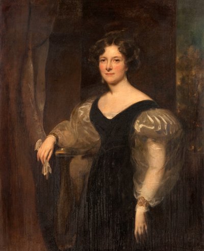 Mrs Keith of Usan House, Montrose by John Watson Gordon