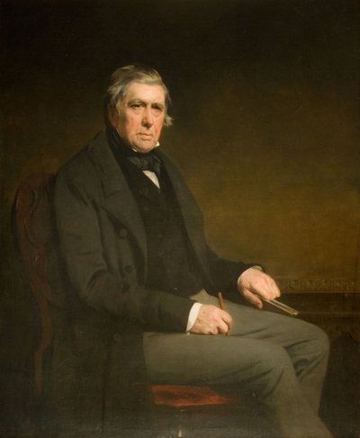 Portrait of David Cox by John Watson Gordon