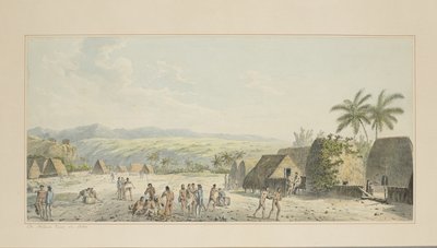 An Inland View, on Atooi, from a Series of Watercolours Illustrating Captain Cook