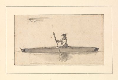 Northwest American Canoe by John Webber