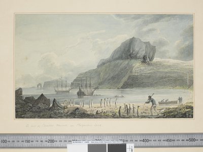 A view of Christmas Harbour in Kerguelen