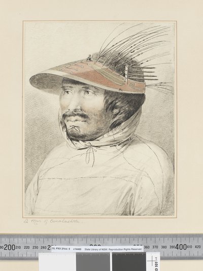 A Man of Oonalashka by John Webber