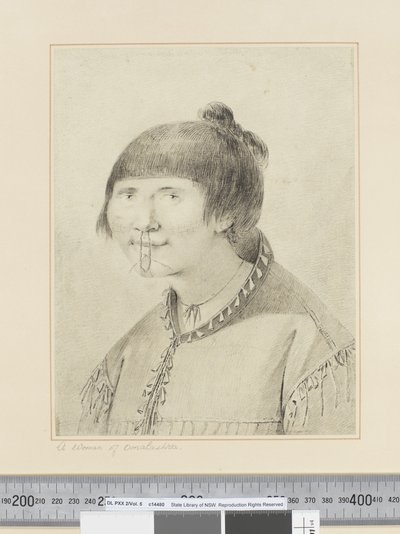 A Woman of Oonalashka by John Webber