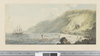 A View of Karakakooa, in Owyhee by John Webber
