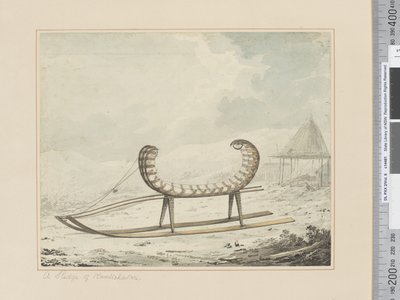 A Sledge of Kamtschatka by John Webber