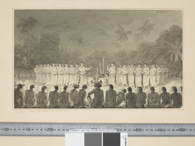 A Night Dance by Women in Hapaee by John Webber