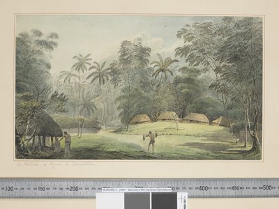 A Fiatooka, or Morai in Tongataboo by John Webber