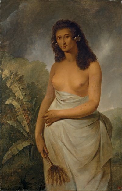 Poedua (Poetua), Daughter of Oreo, Chief of Ulaietea, One of the Society Isles by John Webber